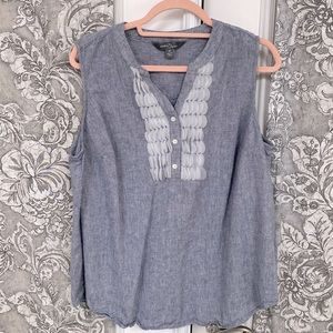 Market &Spruce Sleeveless Top Sz 2x